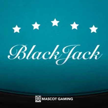 Black Jack by Mascot Gaming, showcased at 500casino.no – game logo