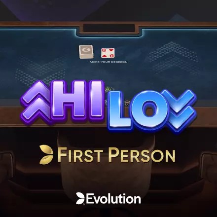 Play the First Person Hi Lo slot by Evolution on 500 Casino