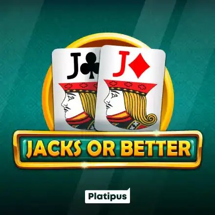 Official Table Games logo: Jacks or Better by Platipus at 500 Casino