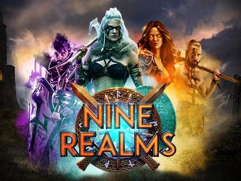 Nine Realms slot visual from Red Tiger Gaming available on 500casino.no