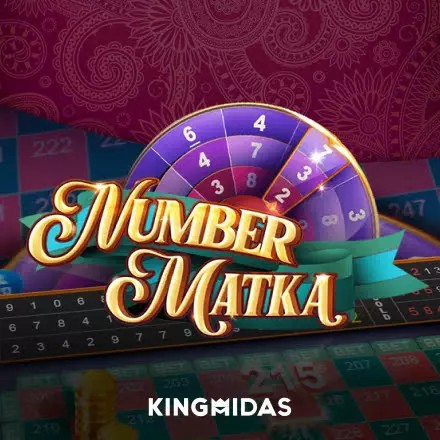 NumberMatka online game logo by King Midas on 500casino.no