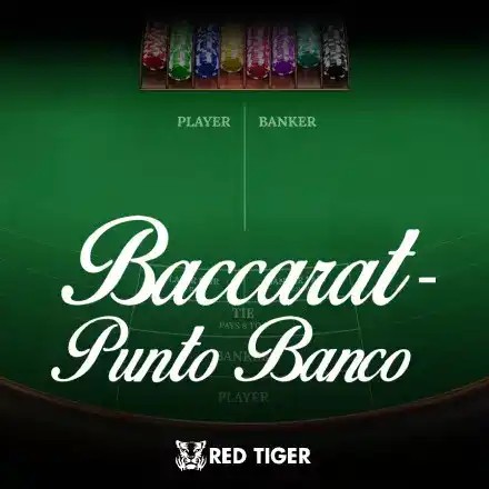 Punto Banco logo – Table Games by Red Tiger Gaming at 500 Casino
