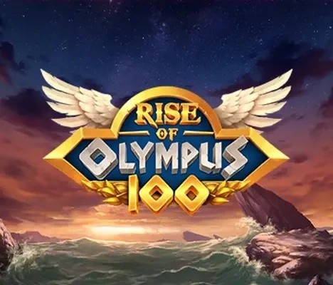 Rise of Olympus 100 by Play'n GO, showcased at 500casino.no – game logo