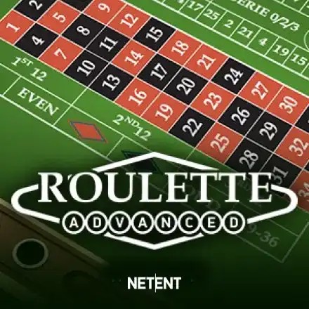 Roulette Advanced slot visual from NetEnt available on 500casino.no